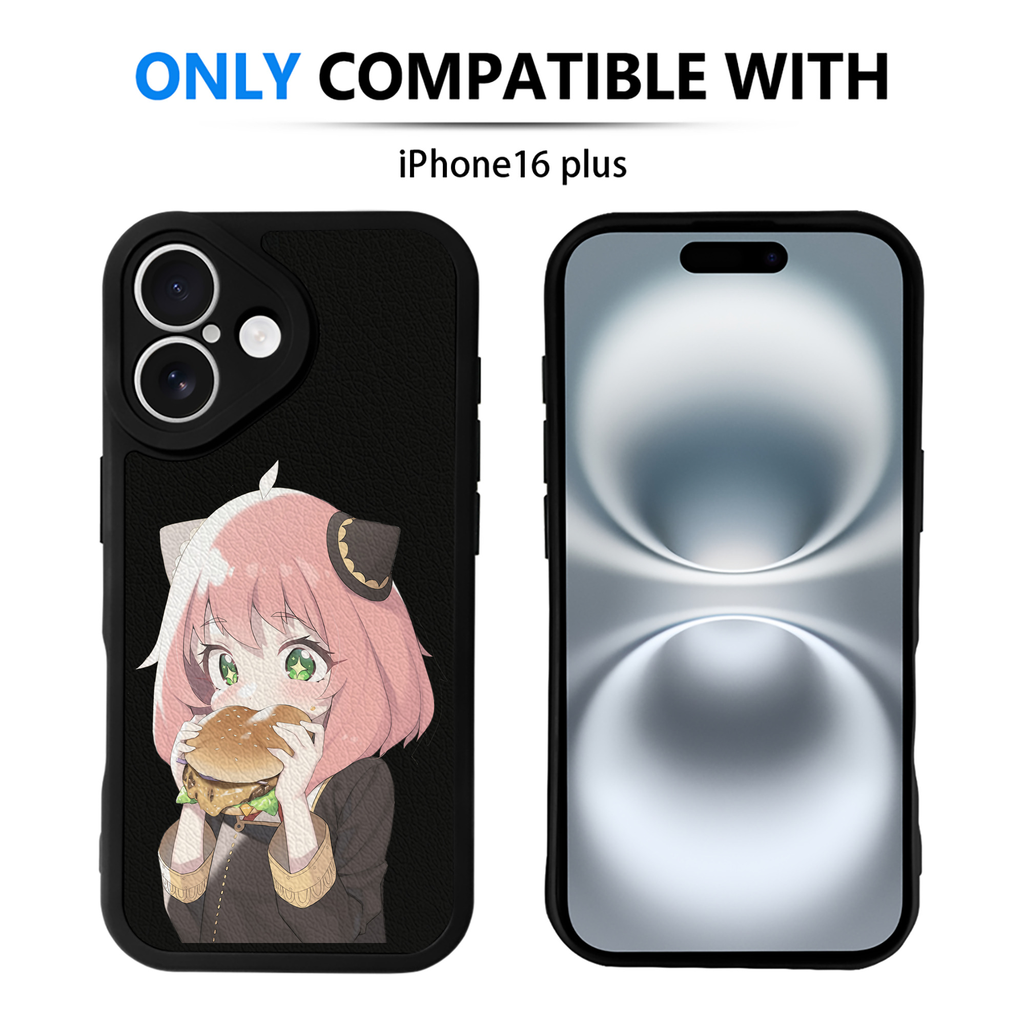 （画像用） SPY×FAMILY间谍家家酒 【iPhone 16シリーズ対応】シリコンスマホケース（レザー調） 材質：シリコン